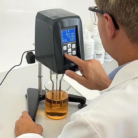 Viskosimeter Anwendungsbild
