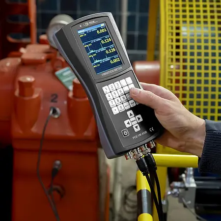 Schwingungsmesser Anwendung