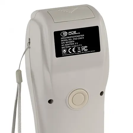 Spektralphotometer / Spektrophotometer Rückseite