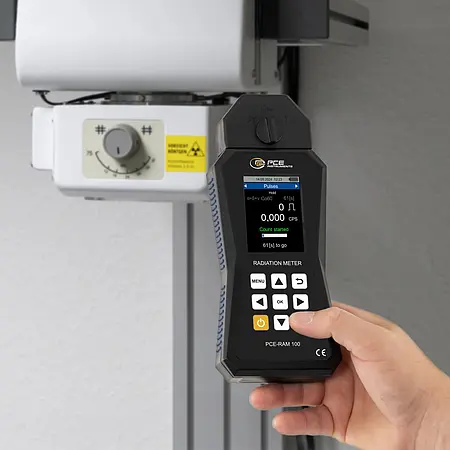 Strahlenmessgerät Anwendungsbild