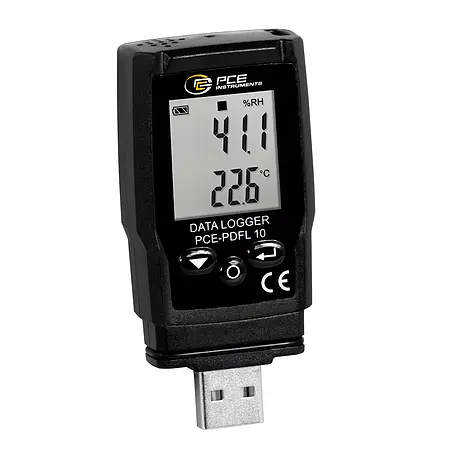 Temperatur-Datenlogger PCE-PDFL 10