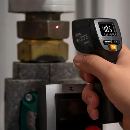 Temperaturmesser Anwendungsbild