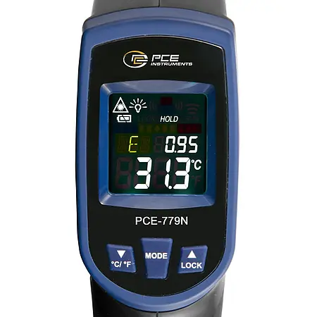 Temperaturmessgerät Display