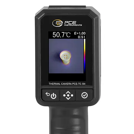 Thermografiekamera Display