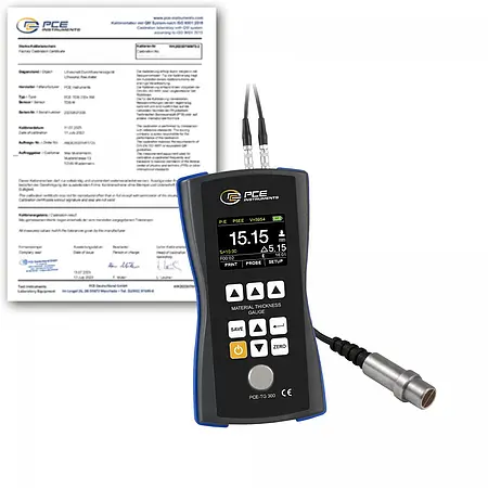 Materialdickenmessgerät PCE-TG 300-NO5-ICA