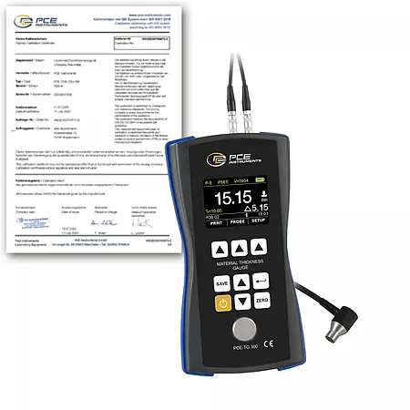 Materialdickenmessgerät PCE-TG 300-NO7-ICA