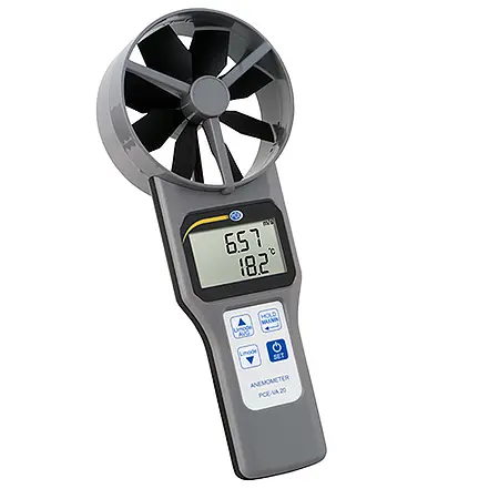 Umwelt Messtechnik Flügelrad Anemometer PCE-VA 20