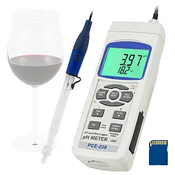Wein-pH-Meter PCE-228