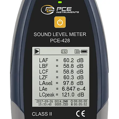 Umwelt Messtechnik Display