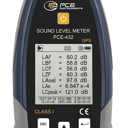 Umwelt Messtechnik Display