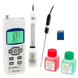 Umweltmesstechnik pH-Meter PCE-228-Kit