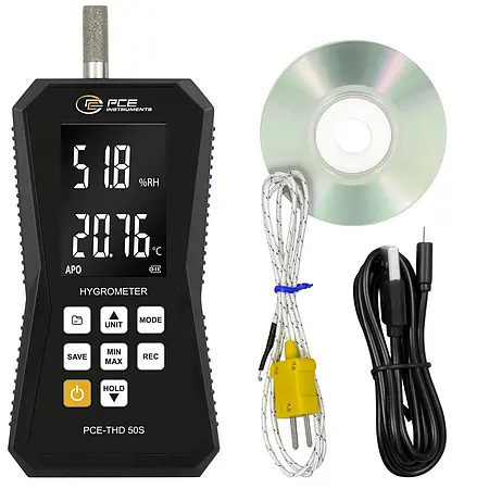 USB Datenlogger / PDF Datenlogger Lieferumfang