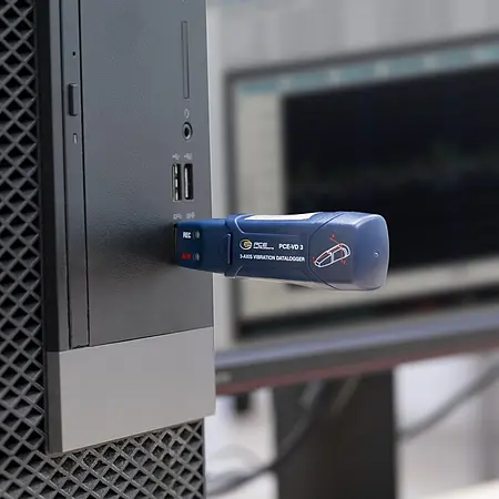 USB Datenlogger / PDF Datenlogger Anwendungsbild