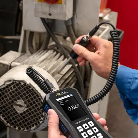 Vibrationsmessgerät / Vibrationsmesser Anwendungsbild
