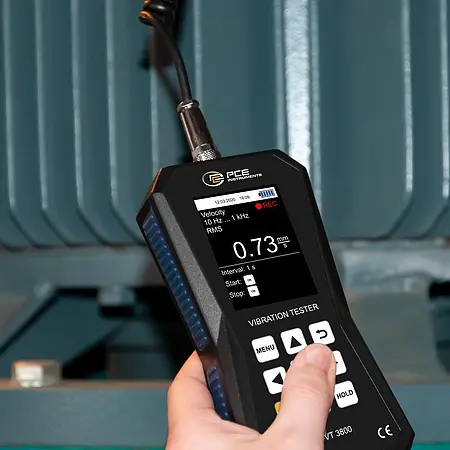 Vibrationsmessgerät / Vibrationsmesser Anwendungsbild