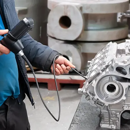 Videoskop / Videoendoskop Anwendungsbild