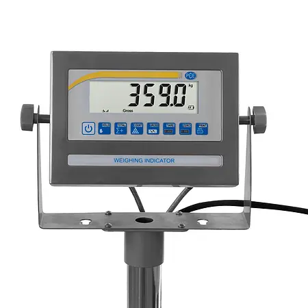  Displayanzeige der Waage aus der Industriellen Wiegetechnik / Industriewaage PCE-HLTS 2t