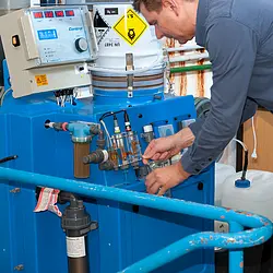 Wasseranalysegerät Anwendung