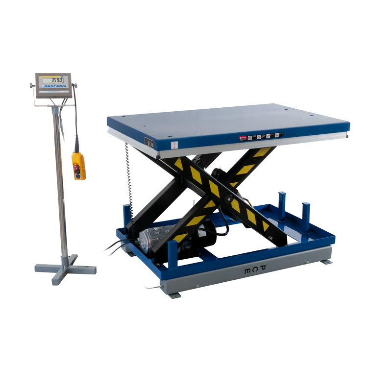 Hydraulische Hubtisch - Wiegeplattform PCE-HLTS 2T