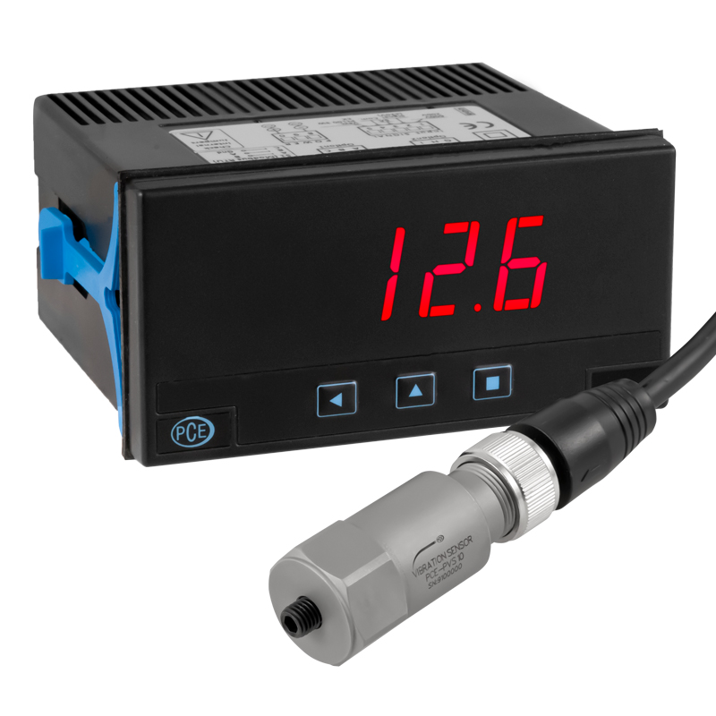 Vibrationsaufnehmer PCE-PVS 10-DPD-U inkl. Anzeige