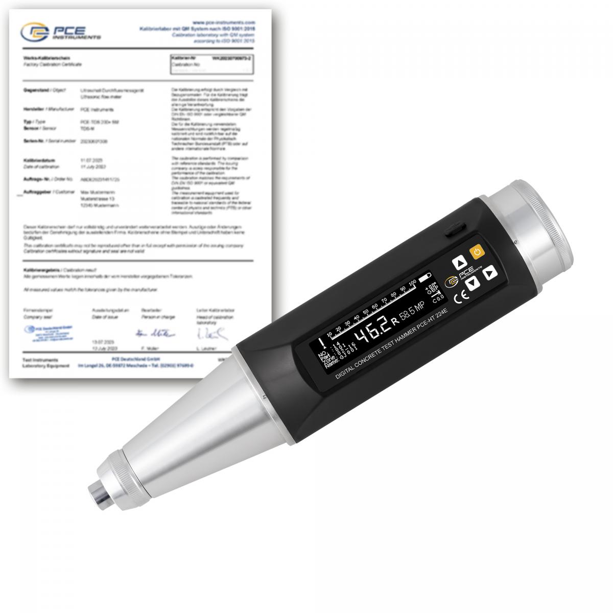 Materialprüfgerät PCE-HT 224E-ICA inkl. ISO-Kalibrierzertifikat
