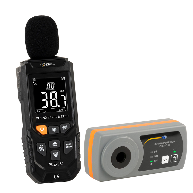 Condition Monitoring Schallpegelmessgerät PCE-354-SC43 inkl.