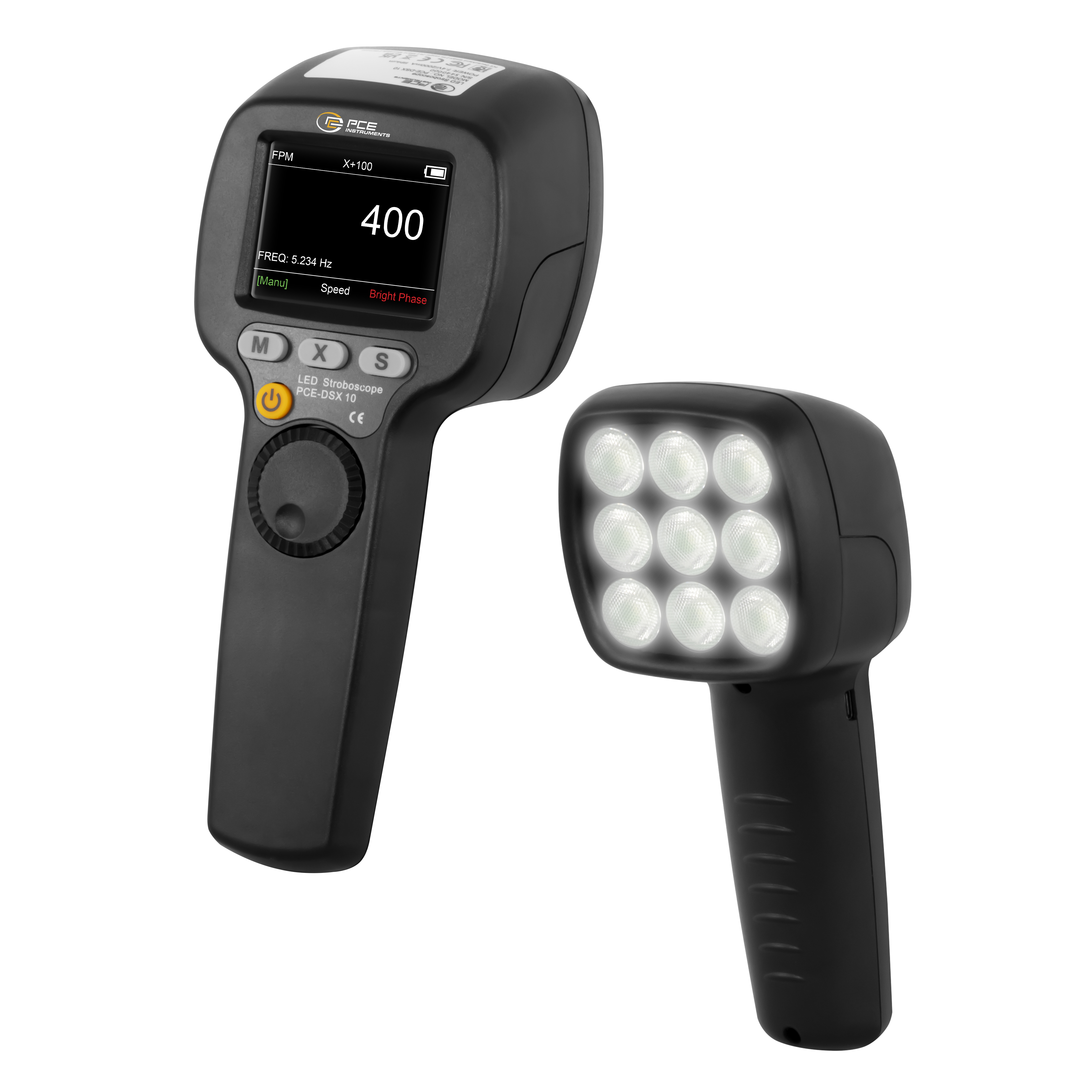 Handtachometer PCE-DSX 10 mit lichtstarken LED`s