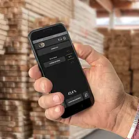 Baufeuchtemessgerät / Baufeuchtemesser Anwendungsbild