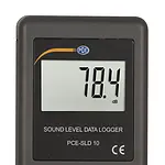 Schallpegelmesser PCE-SLD 10 Display