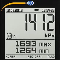 Digitalmanometer Display