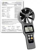 Digitalthermometer PCE-VA 20-ICA inkl. ISO-Kalibrierzertifikat 