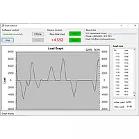 Kraftmessgerät Screenshot