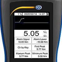 Drehmoment-Messgerät PCE-DFG N 10TW Display