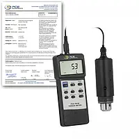 Drehmoment-Messgerät PCE-TM 80-ICA inkl. ISO-Kalibrierzertifikat 