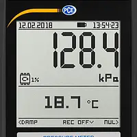 Druckmessgerät PCE-PDA 100L Display