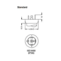 Standardkabelanschluss vom Druckmessumformer