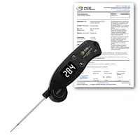 Einstichthermometer / Einstechthermometer PCE-ST 2-ICA inkl. ISO-Kalibrierzertifikat 