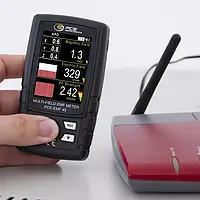 Elektrosmog Messgerät / EMF Messer  Anwendungsbild