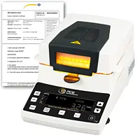 Feuchtemesser (Abs.) PCE-MA 110-ICA inkl. ISO-Kalibrierzertifikat 