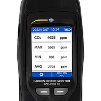 Gasspürgerät Display