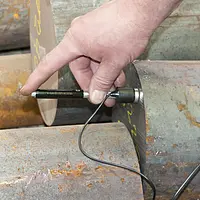 Härteprüfgerät / Härteprüfer Anwendungsbild