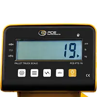 Handhubwaage Display