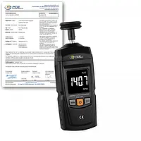 Handtachometer PCE-T 230-ICA inkl. ISO-Kalibrierzertifikat 