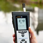 HLK-Messgerät für Feuchte / Temperatur PCE-320 Anwendung