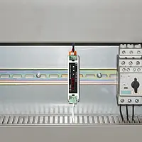 Hutschienen-Messgerät Anwendungsbild