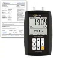 HVAC Messgerät PCE-PDA 1L-ICA inkl. ISO-Kalibrierzertifikat 