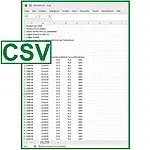 HVAC Messgerät CSV