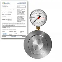 Hydraulische Kraftaufnehmer PCE-HFG 2.5K-ICA inkl. ISO-Kalibrierzertifikat 