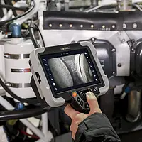 Industrie Endoskop Anwendungsbild