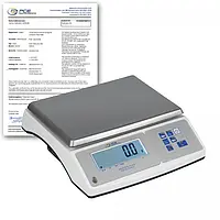Industriewaage PCE-TB 1,5-ICA inkl. ISO-Kalibrierzertifikat 